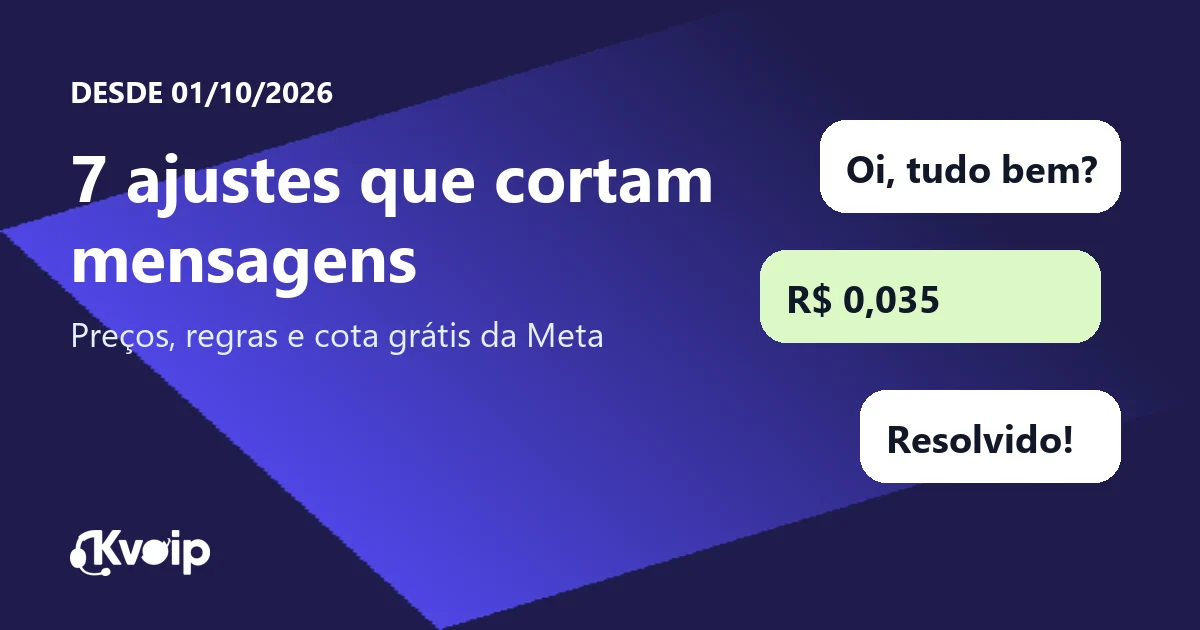 CRM e a nova cobrança do WhatsApp: 7 ajustes de fluxo que cortam mensagens
