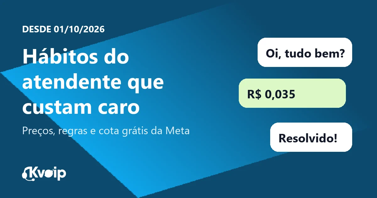 Equipe remota e WhatsApp pago: como a cobrança por mensagem muda a rotina do atendente